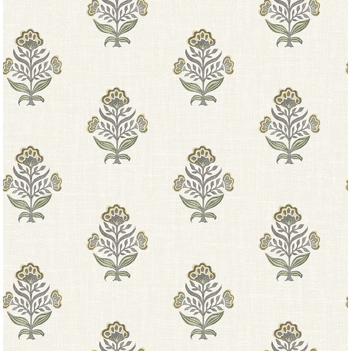 hollyhock-honey-floral-crest-wallpaper-york-wallcoverings-4148-27416