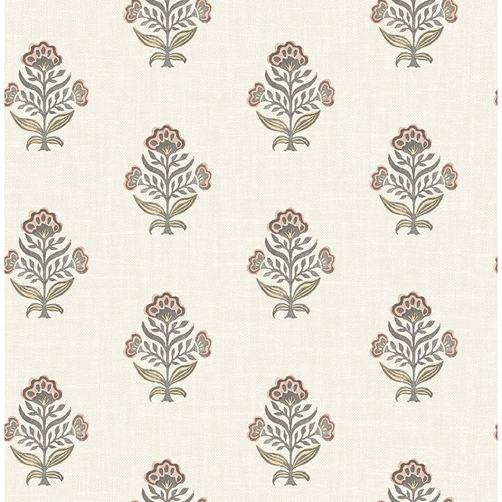 hollyhock-rust-floral-crest-wallpaper-york-wallcoverings-4148-27420