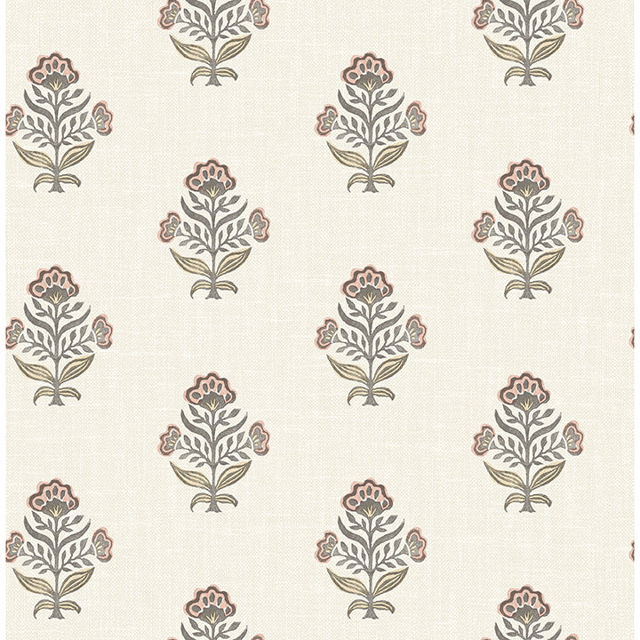 hollyhock-rust-floral-crest-wallpaper-york-wallcoverings-4148-27420