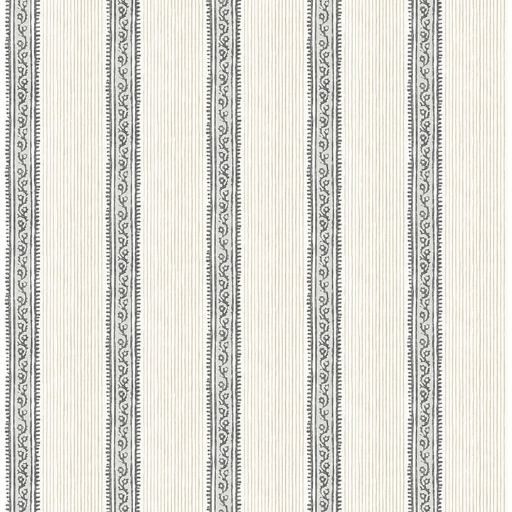 mandevilla-black-vine-stripe-wallpaper-york-wallcoverings-4148-27426 - York Wallcoverings Papel pintado