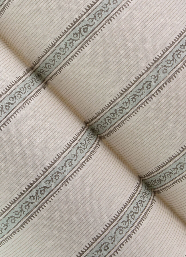mandevilla-aqua-vine-stripe-wallpaper-york-wallcoverings-4148-27427 - York Wallcoverings Papel pintado