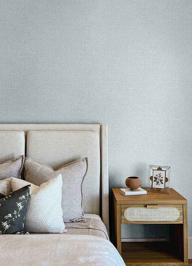 Kameez Light Blue Texture Wallpaper - York Wallcoverings - 4148-27434 - York Wallcoverings Wallpaper
