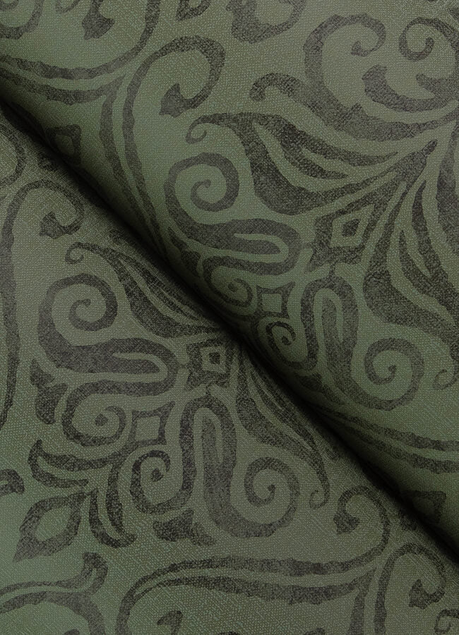 adavu-dark-green-damask-wallpaper-york-wallcoverings-4148-27440 - York Wallcoverings Wallpaper