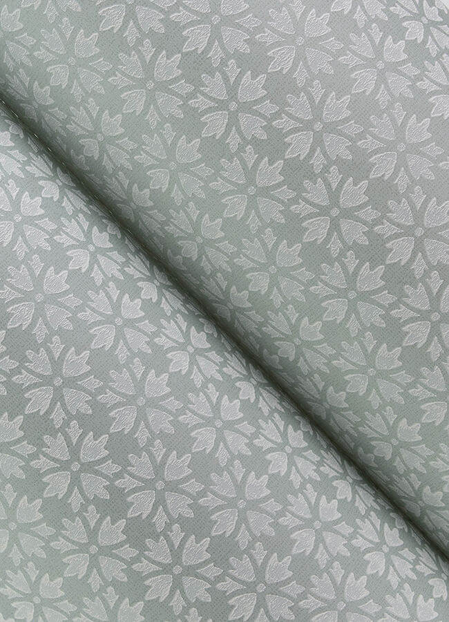phlox-light-blue-floral-stamp-wallpaper-york-wallcoverings-4148-27452 - York Wallcoverings Wallpaper