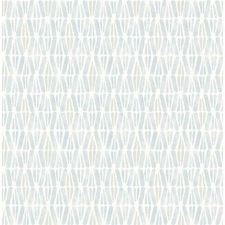 Nabi Light Blue Geometric Wallpaper - York Wallcoverings - 4148-27467