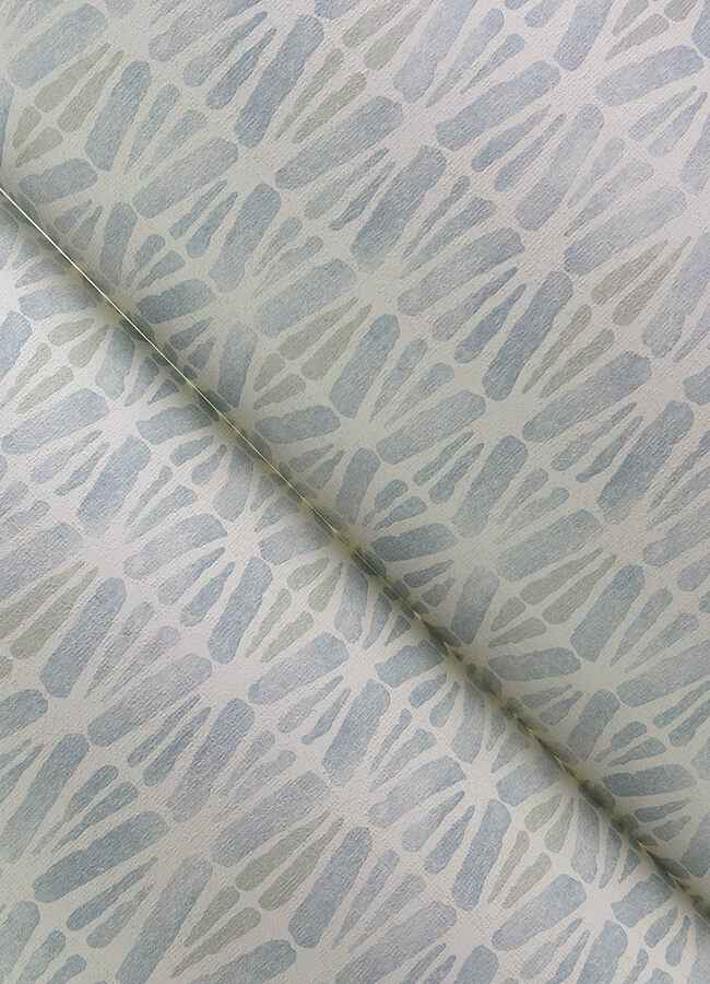 Nabi Light Blue Geometric Wallpaper - York Wallcoverings - 4148-27467 - York Wallcoverings Wallpaper