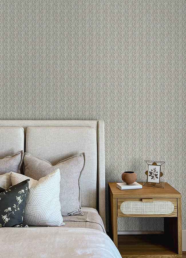 Coleus Charcoal Leaves Wallpaper - York Wallcoverings - 4148-27468 - York Wallcoverings Wallpaper