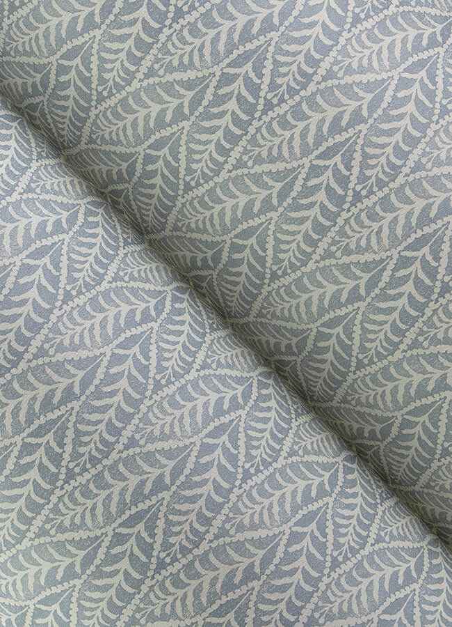 Coleus Blue Leaves Wallpaper - York Wallcoverings - 4148-27469 - York Wallcoverings Wallpaper