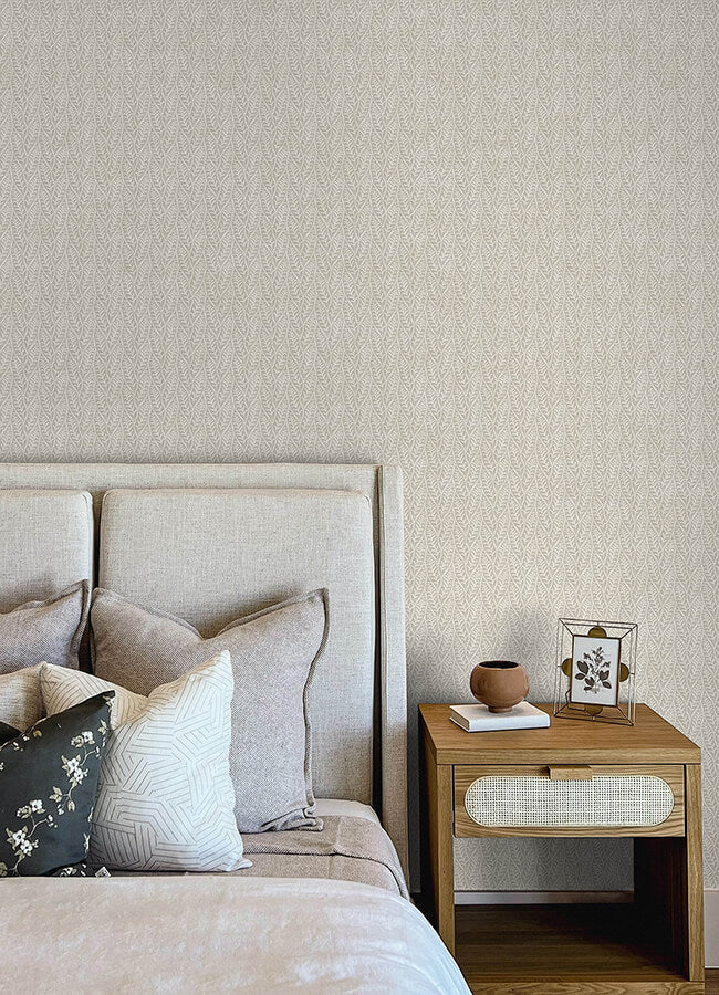 coleus-grey-leaves-wallpaper-york-wallcoverings-4148-27471 - York Wallcoverings Papel pintado
