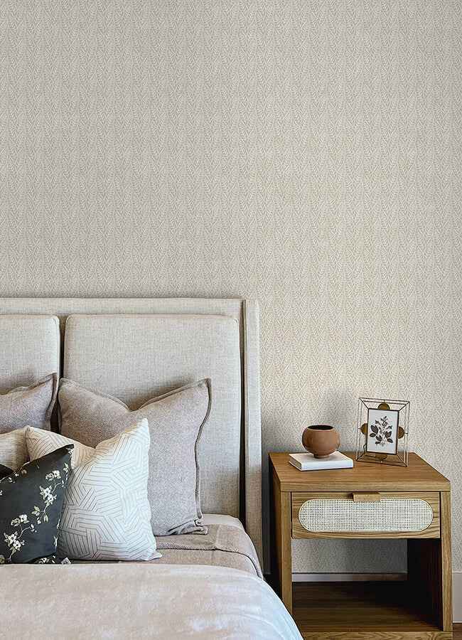 Coleus Grey Leaves Wallpaper - York Wallcoverings - 4148-27471 - York Wallcoverings Wallpaper