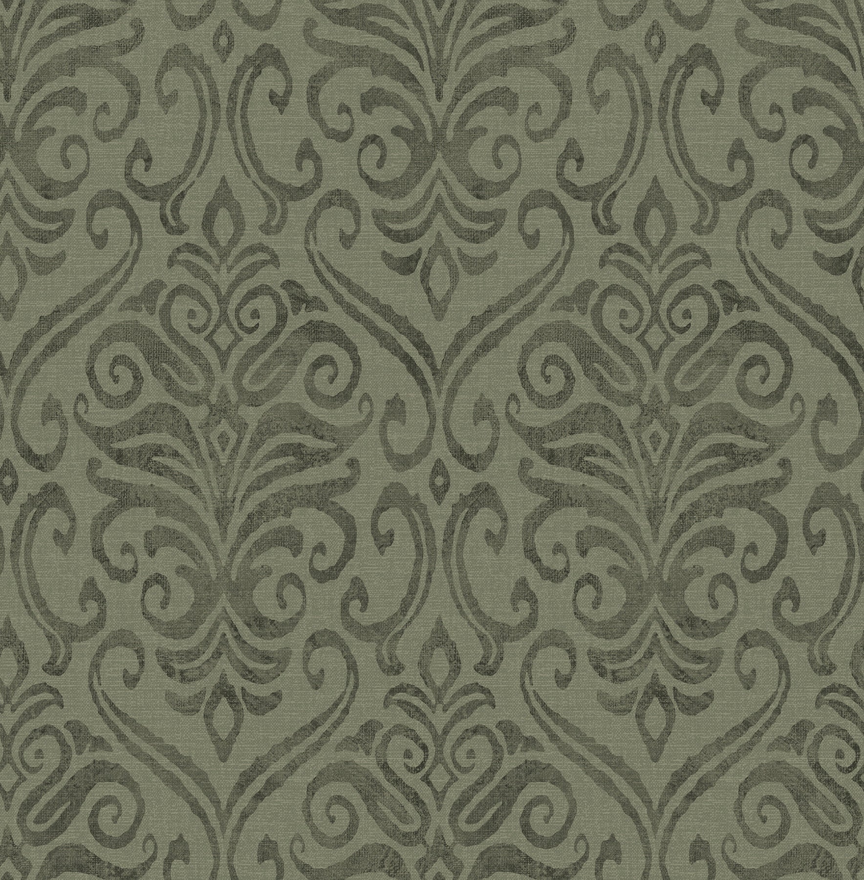 adavu-dark-green-damask-wallpaper-york-wallcoverings-4148-27440