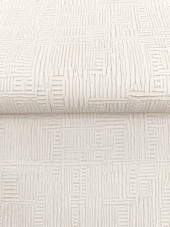 Chiseled Ivory Abstract Wallpaper - York Wallcoverings - 4178-4403 - York Wallcoverings Wallpaper