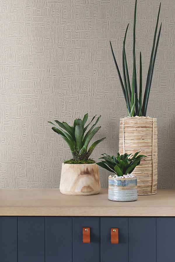 Chiseled Grey Abstract Wallpaper - York Wallcoverings - 4178-4404 - York Wallcoverings Wallpaper