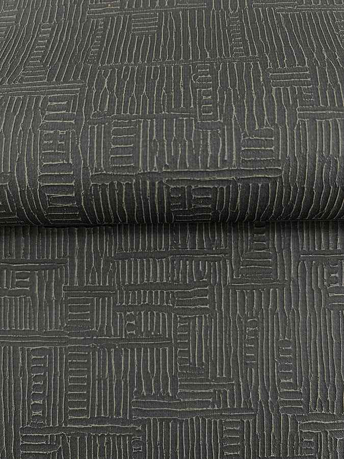 Chiseled Charcoal Abstract Wallpaper - York Wallcoverings - 4178-4405 - York Wallcoverings Wallpaper