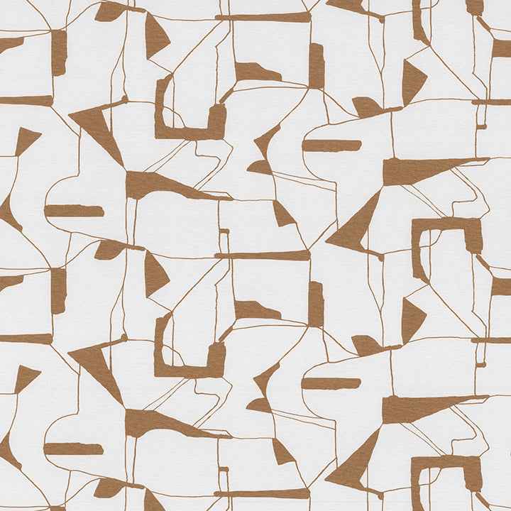 Calder Gold Abstract Wallpaper - York Wallcoverings - 4178-4446 - York Wallcoverings Wallpaper