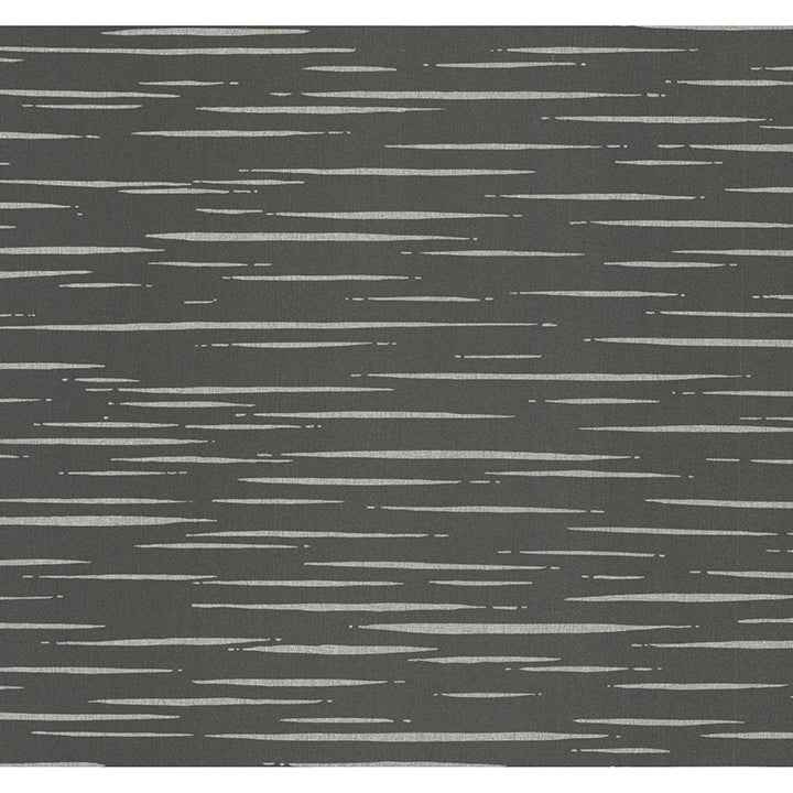 Longitude Charcoal Striated Wallpaper - York Wallcoverings - 4178-4459