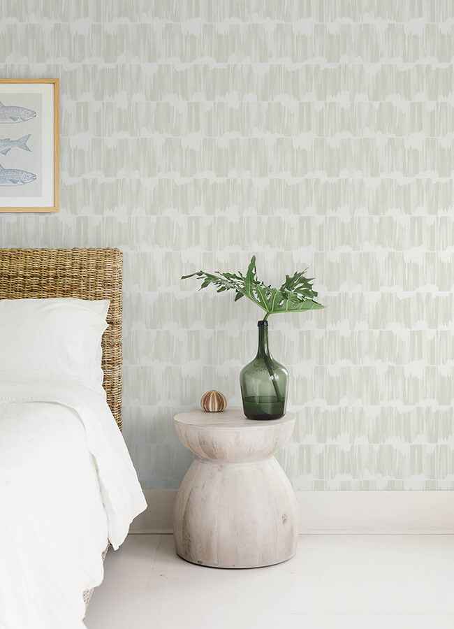 Serendipity Beige Shibori Wallpaper - York Wallcoverings - 4172-24345