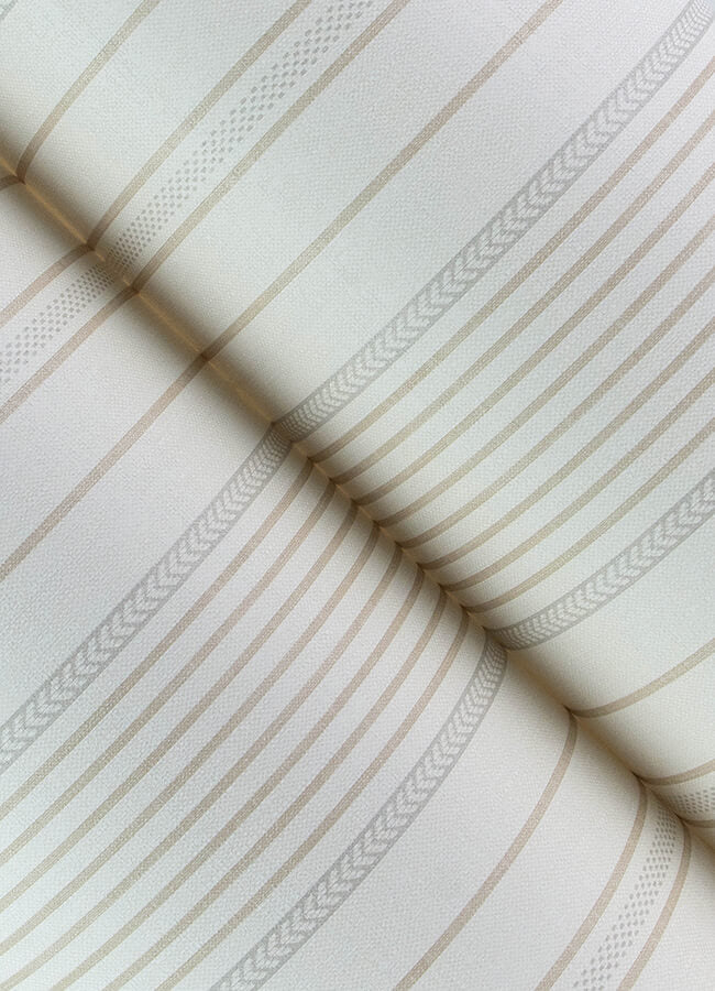 navarres-stripe-neutral-faux-linen-wallpaper-york-wallcoverings-4172-27487 - York Wallcoverings Papel pintado