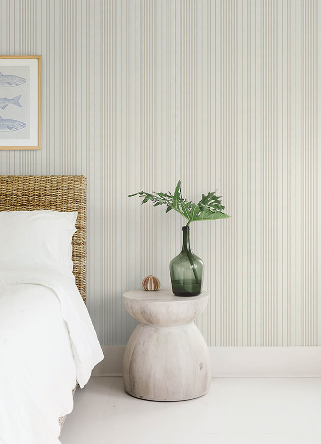navarres-stripe-neutral-faux-linen-wallpaper-york-wallcoverings-4172-27487 - York Wallcoverings Papel pintado