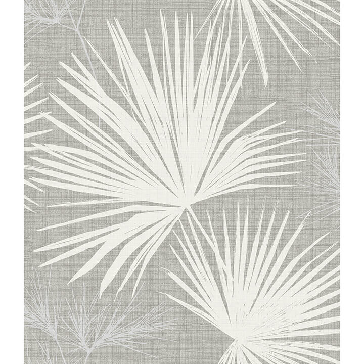 hatteras-grey-palms-wallpaper-york-wallcoverings-4172-27488 - York Wallcoverings Wallpaper