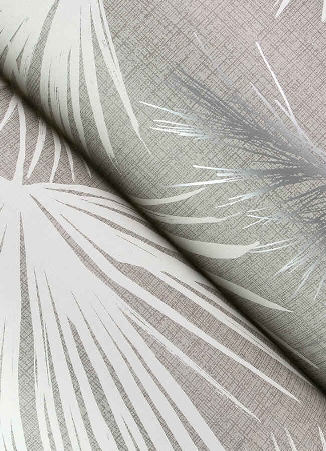 hatteras-grey-palms-wallpaper-york-wallcoverings-4172-27488 - York Wallcoverings Wallpaper