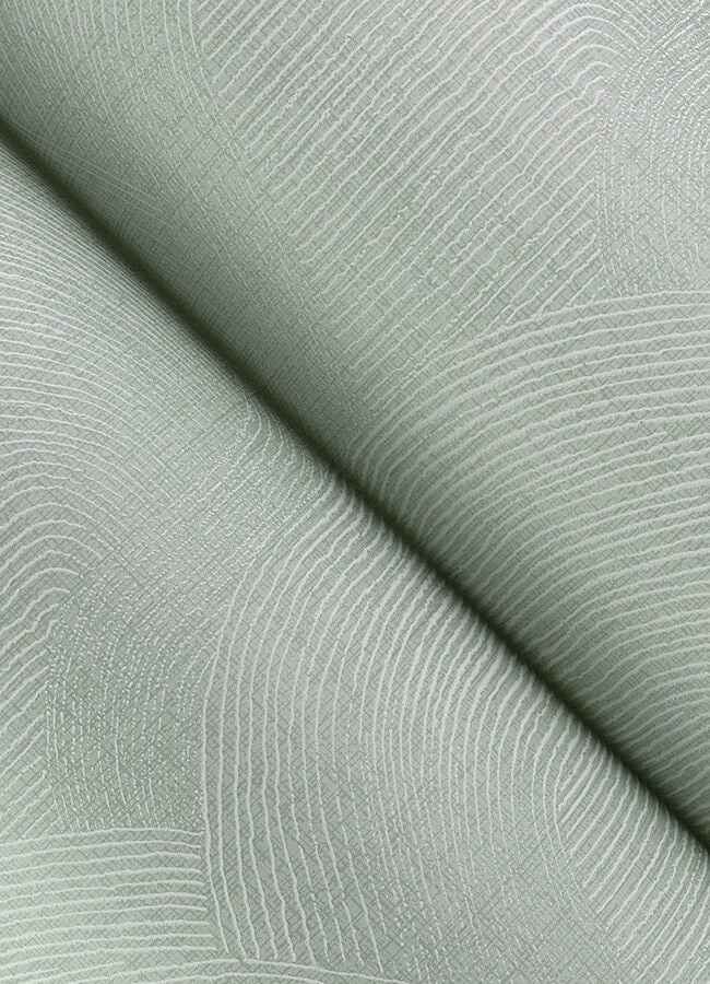 Folly Seafoam Zen Swirls Wallpaper - York Wallcoverings - 4172-27505 - York Wallcoverings Wallpaper