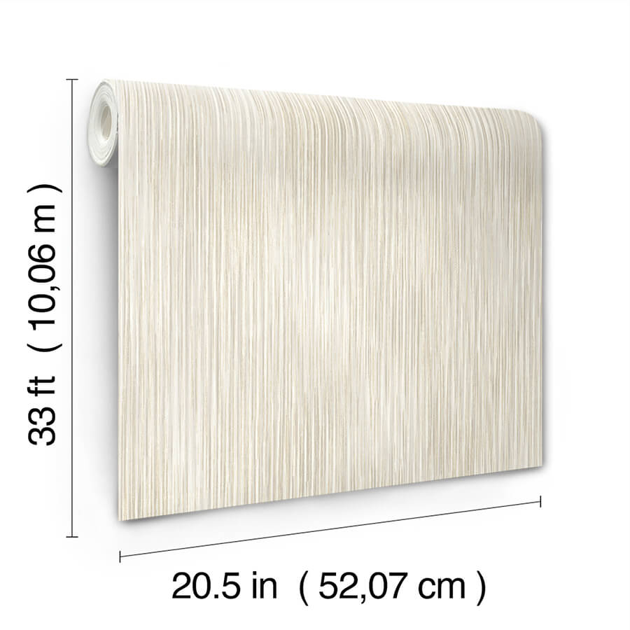 largo-neutral-striated-wallpaper-york-wallcoverings-4172-27520 - York Wallcoverings Papel pintado
