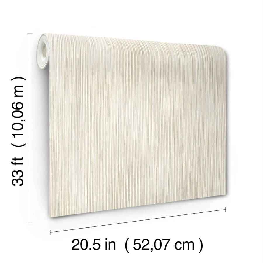 Largo Neutral Striated Wallpaper - York Wallcoverings - 4172-27520 - York Wallcoverings Wallpaper