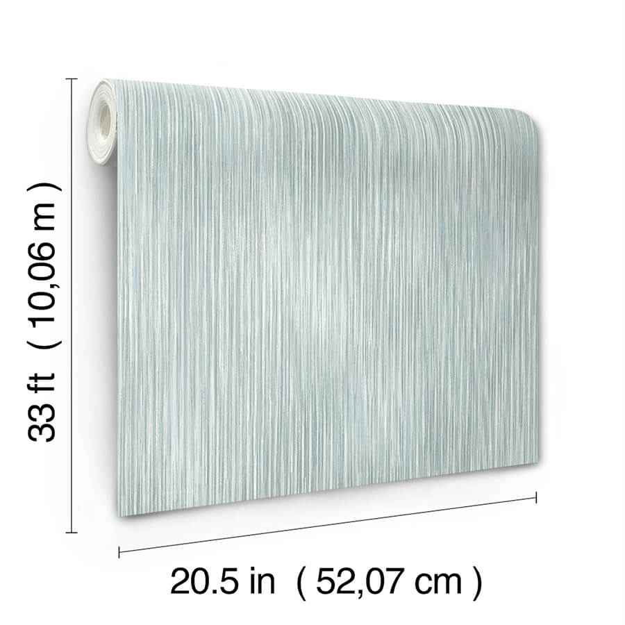 Largo Turquoise Striated Wallpaper - York Wallcoverings - 4172-27522 - York Wallcoverings Wallpaper
