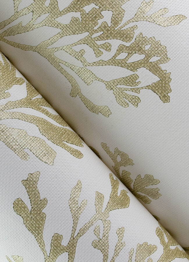 tortuga-gold-coral-weave-wallpaper-york-wallcoverings-4172-82002 - York Wallcoverings Wallpaper
