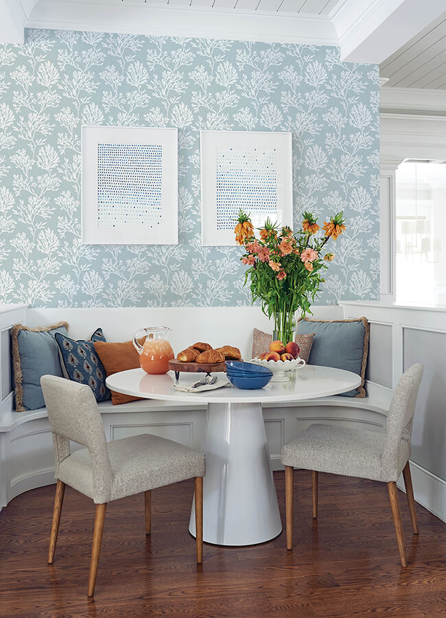 tortuga-sky-blue-coral-weave-wallpaper-york-wallcoverings-4172-82003 - York Wallcoverings Wallpaper
