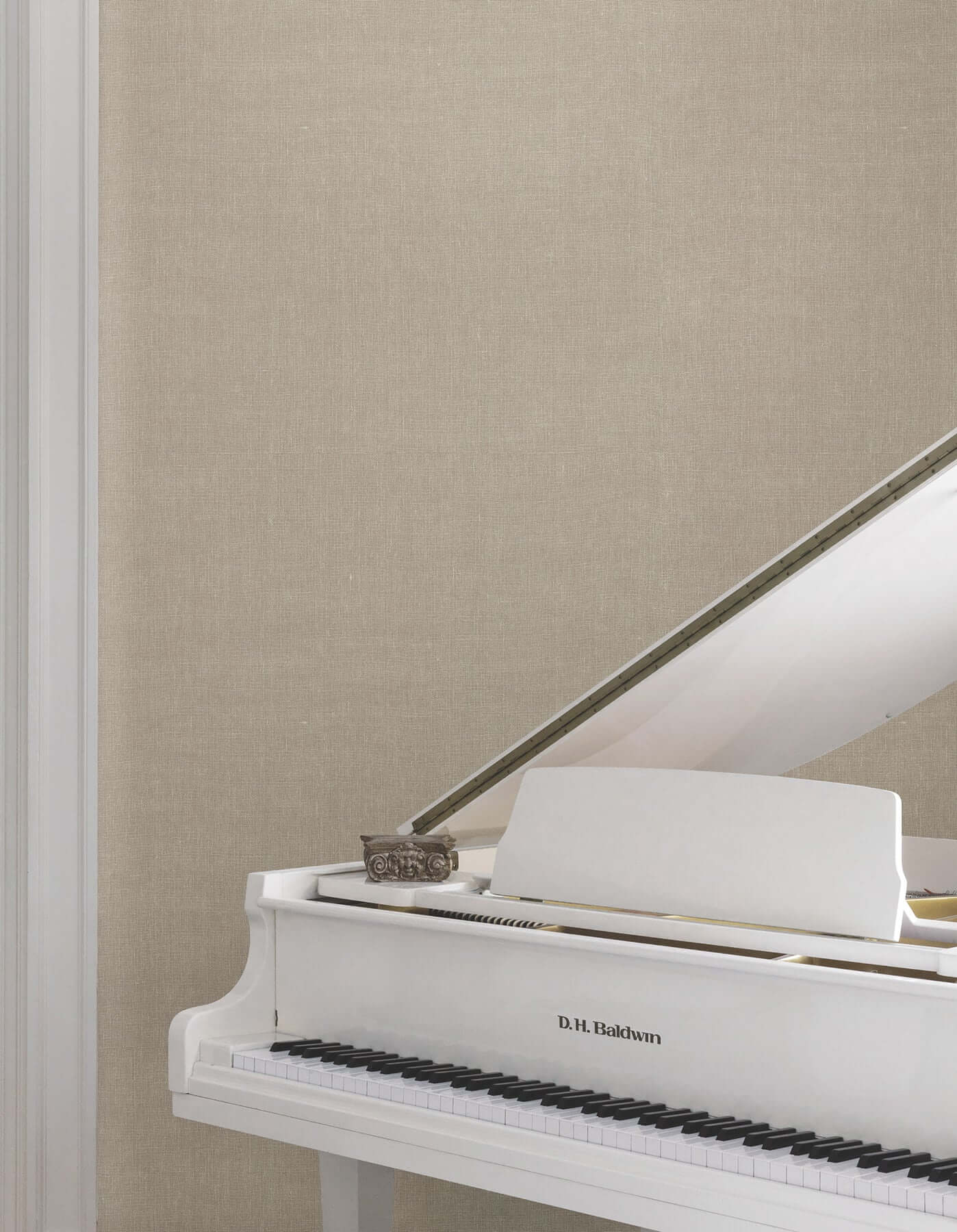 huri-taupe-wallpaper-york-wallcoverings-mx9601 - York Wallcoverings Wallpaper