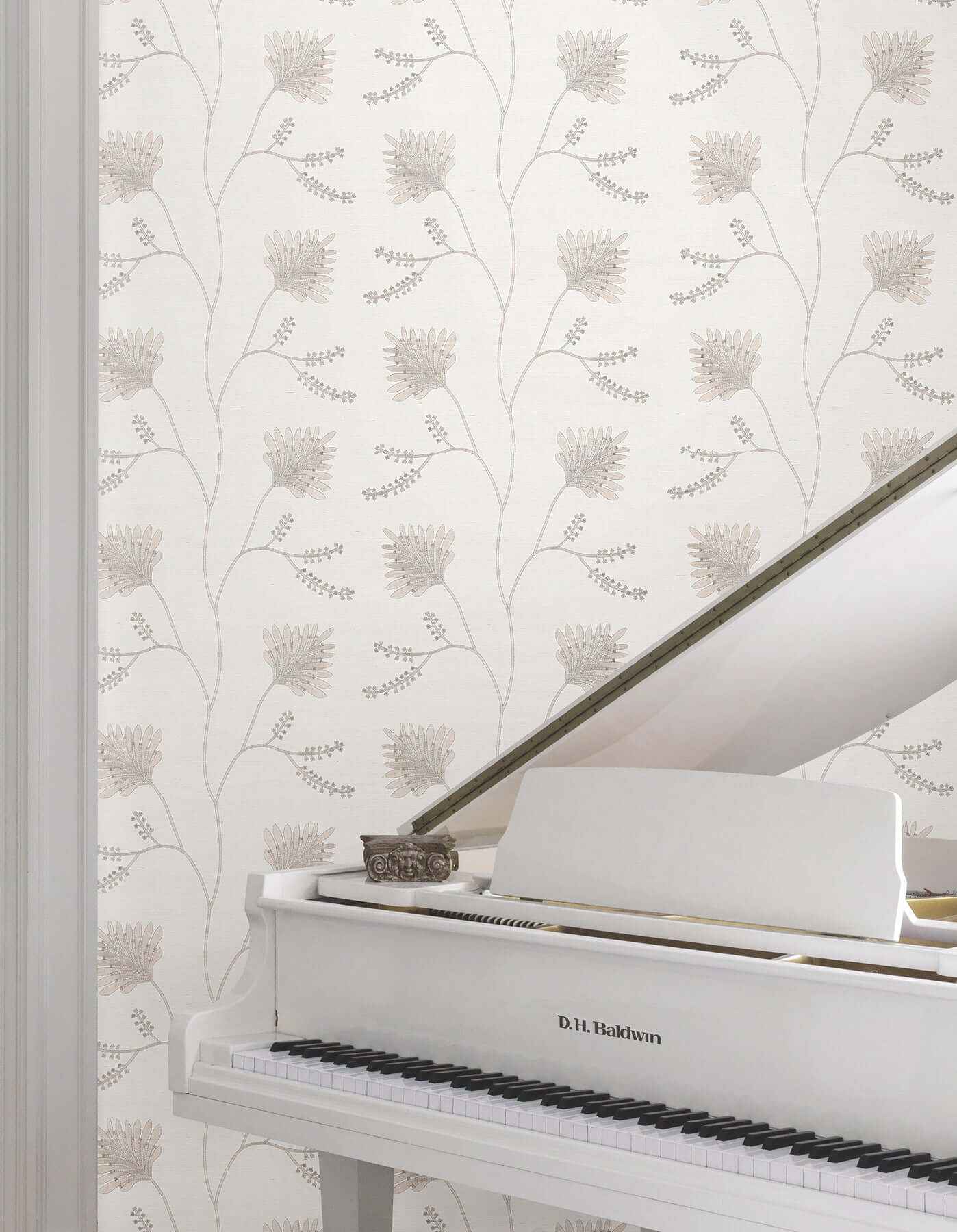 Laelynn Pearl Wallpaper - York Wallcoverings - MX9606 - York Wallcoverings Wallpaper