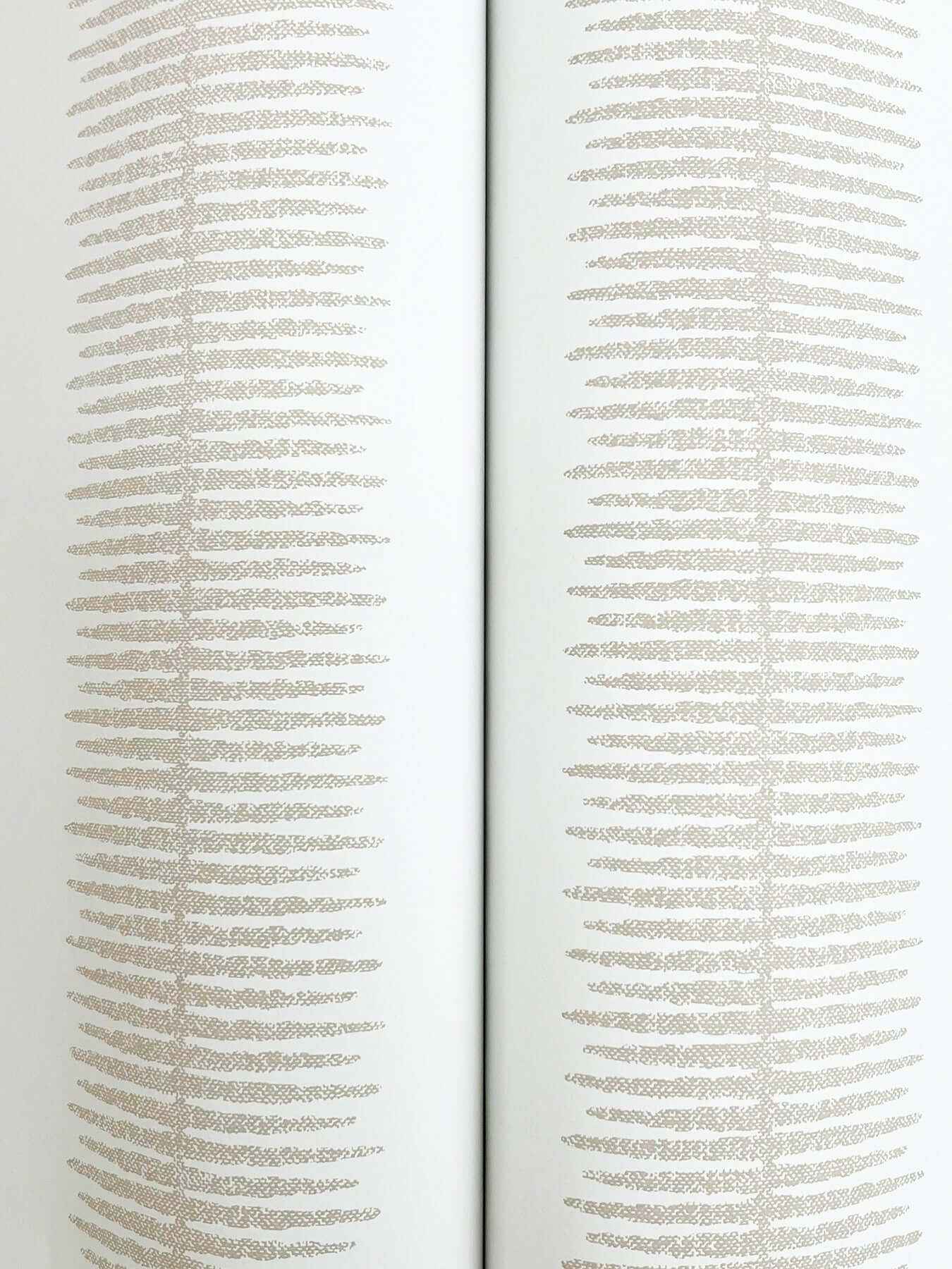 Tandem Stripe Taupe Wallpaper - York Wallcoverings - MX9612 - York Wallcoverings Wallpaper