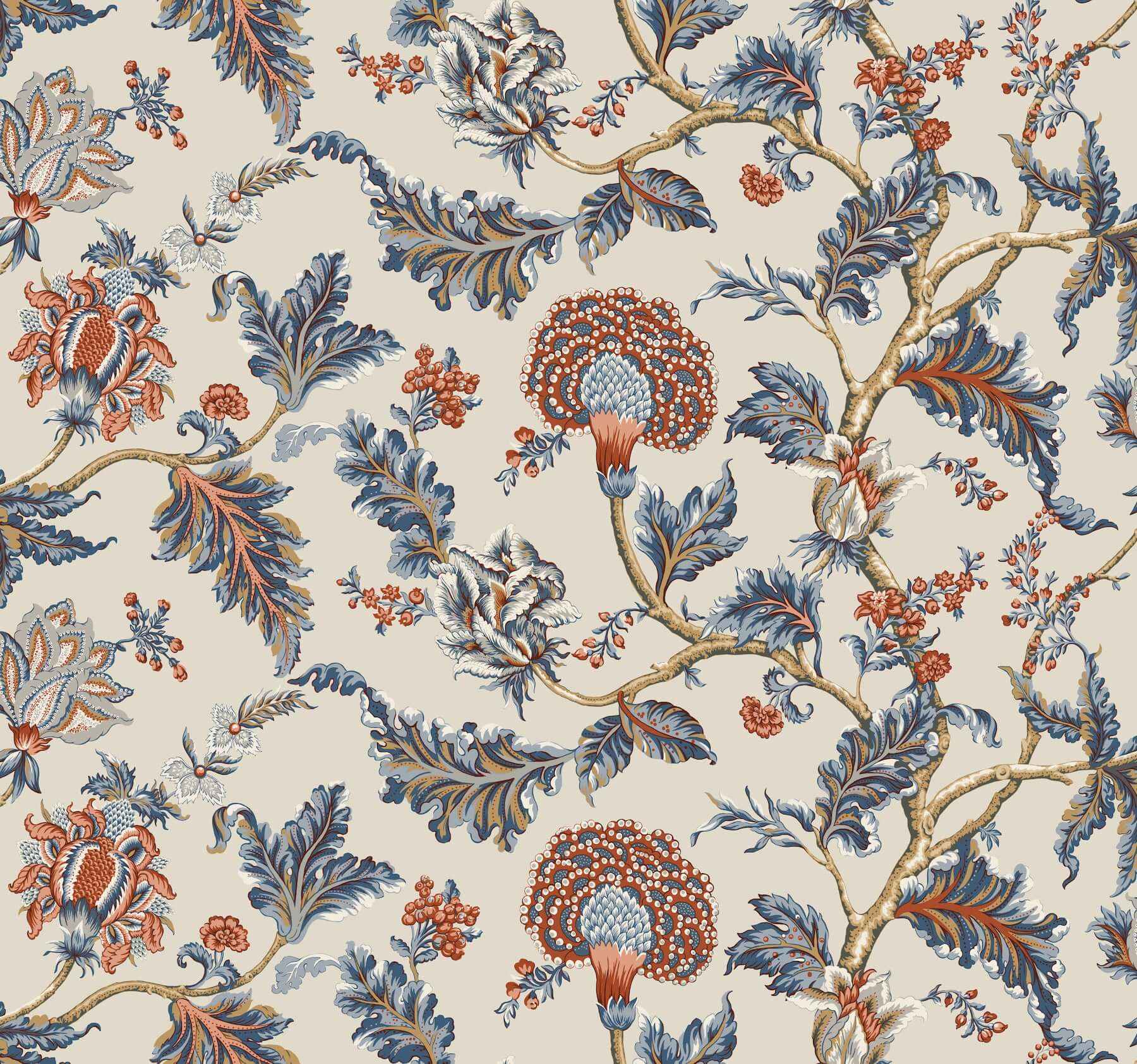Monroe Navy Wallpaper - York Wallcoverings - MX9621W - York Wallcoverings Wallpaper