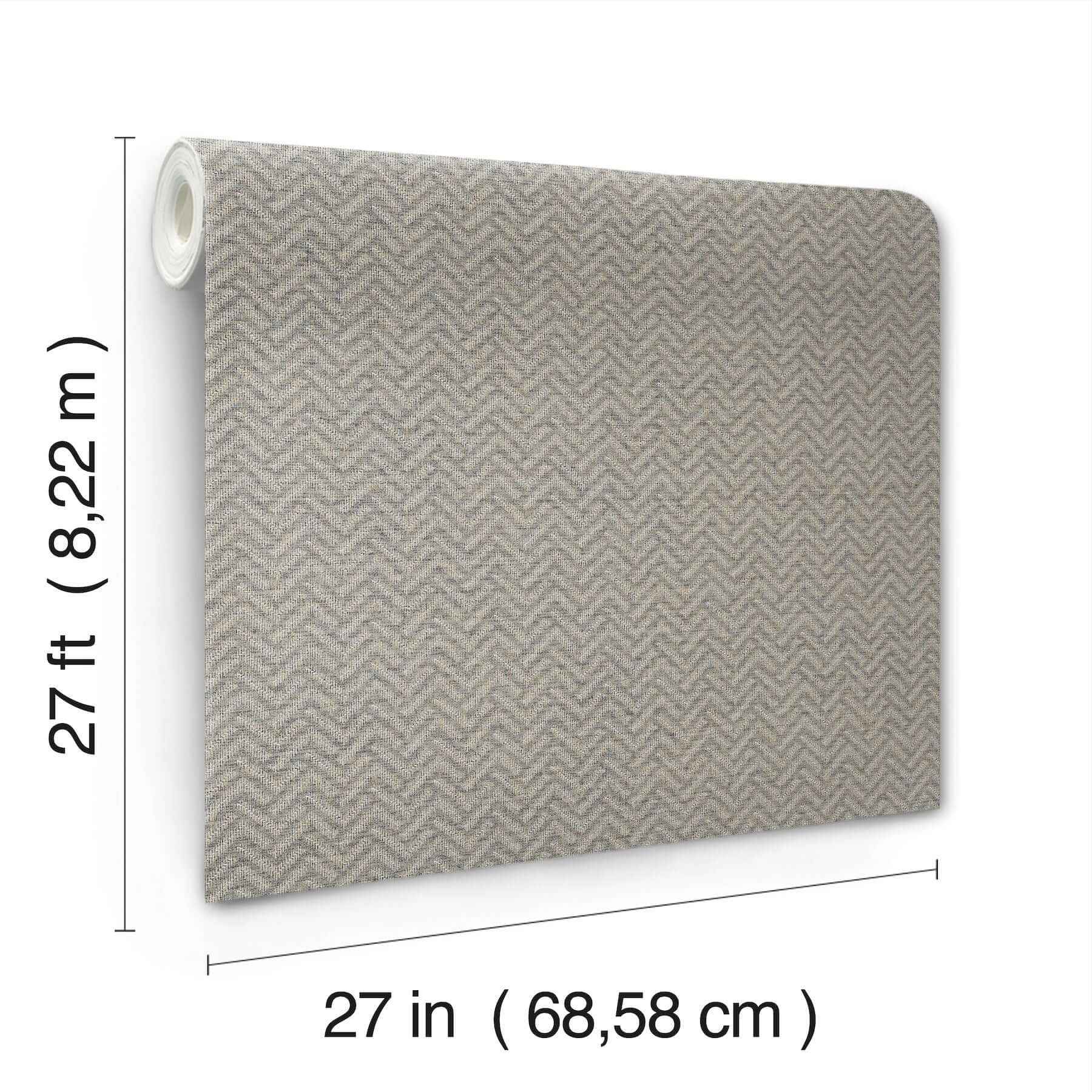 Regent Charcoal Wallpaper - York Wallcoverings - MX9671 - York Wallcoverings Wallpaper