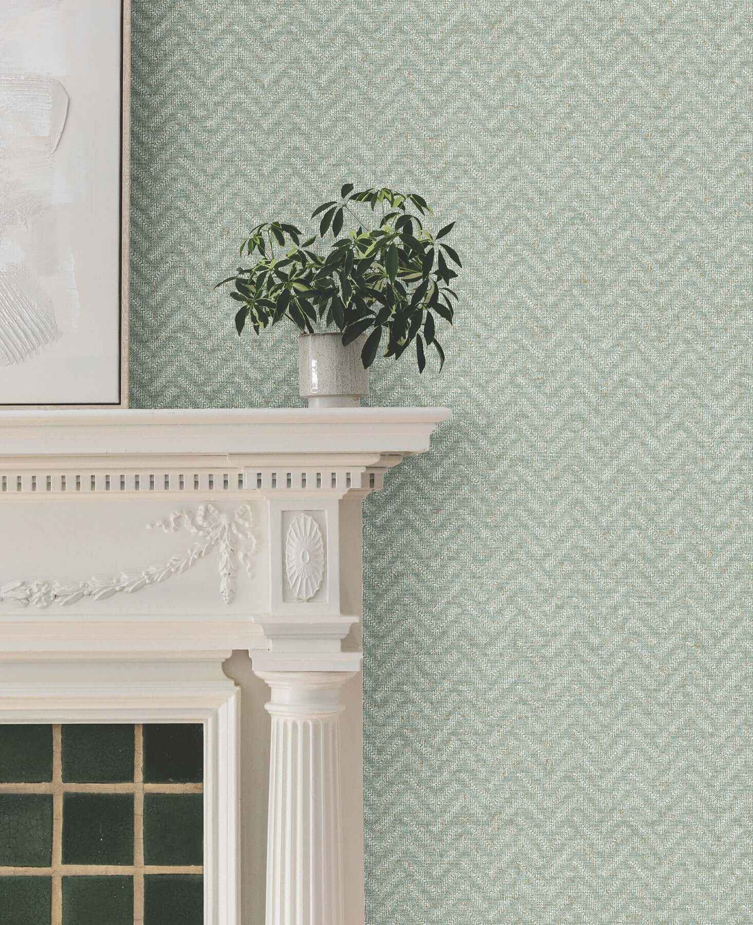Regent Jade Wallpaper - York Wallcoverings - MX9672