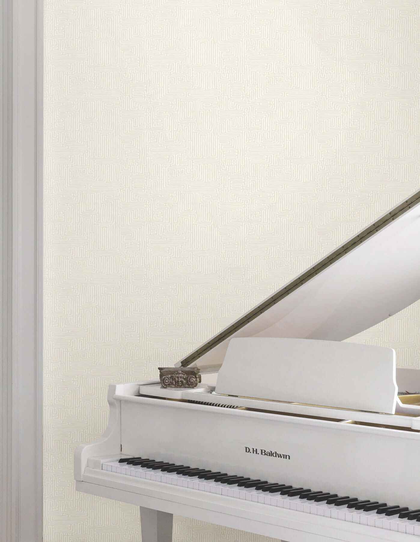 Passages Cream Wallpaper - York Wallcoverings - MX9686 - York Wallcoverings Wallpaper
