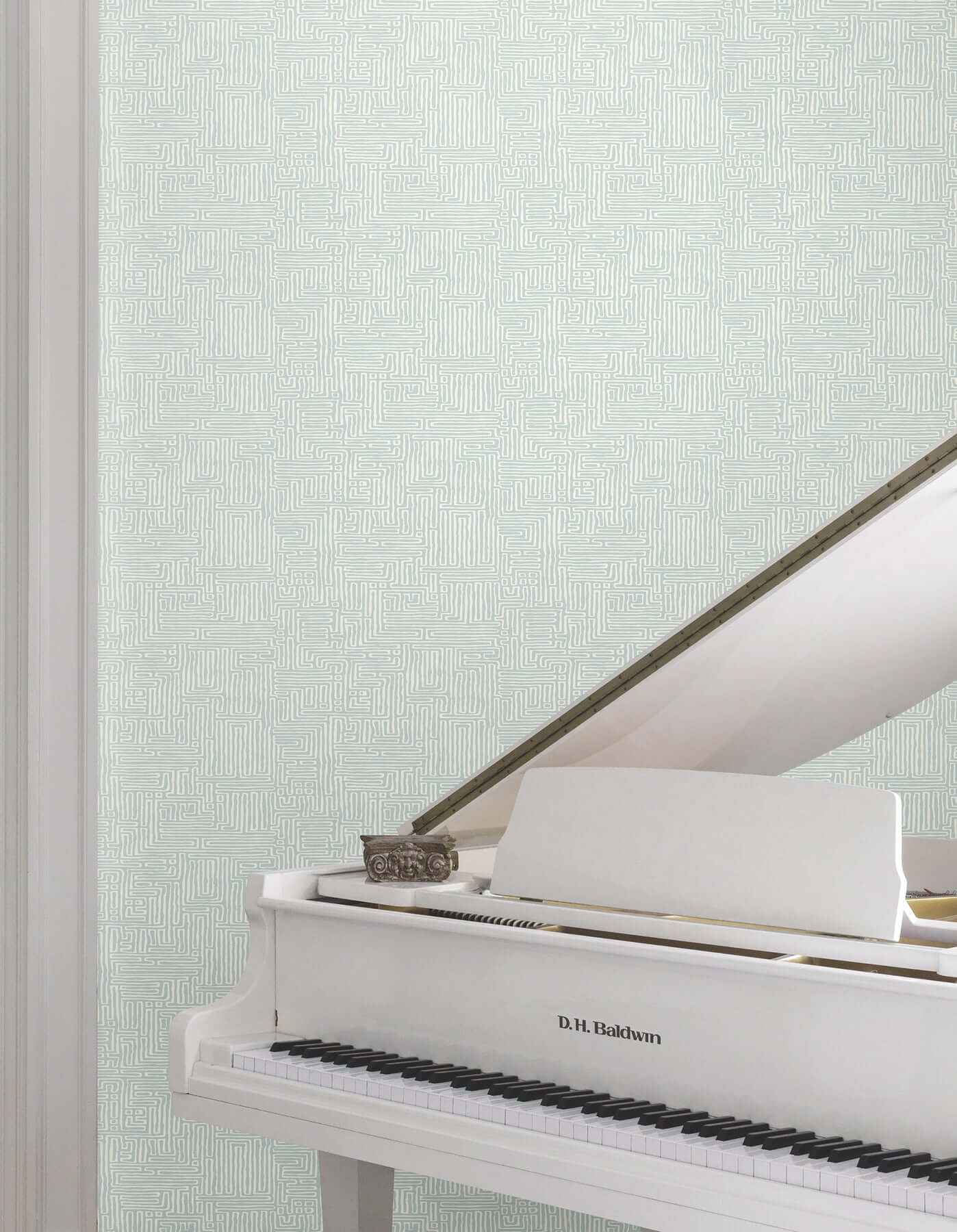Passages Blue Wallpaper - York Wallcoverings - MX9689 - York Wallcoverings Wallpaper