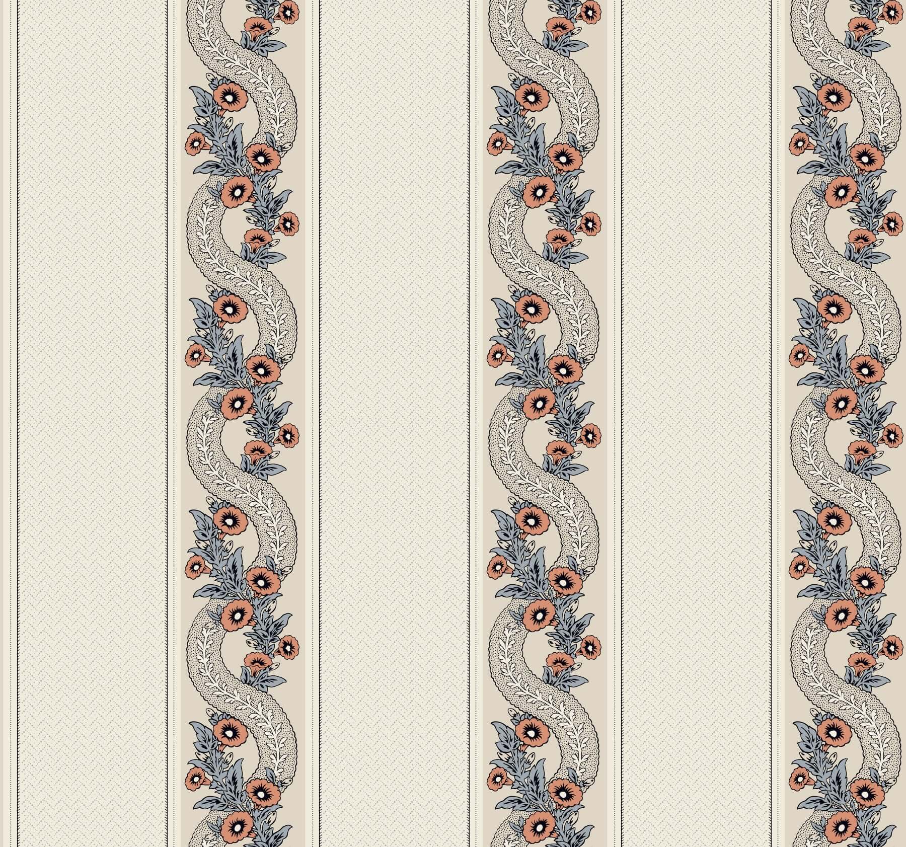 abbeys-garland-coral-wallpaper-york-wallcoverings-mx9696 - York Wallcoverings Wallpaper