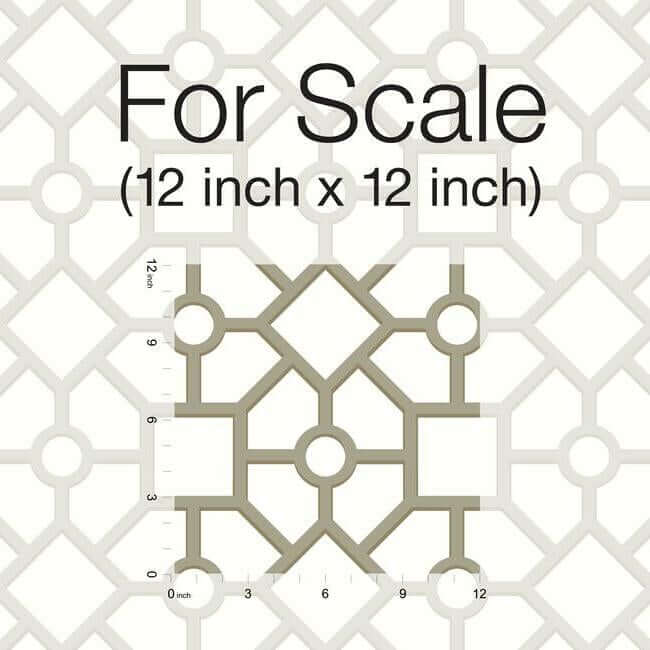 hedgerow-trellis-taupe-gold-peel-stick-wallpaper-york-wallcoverings-psw1026rl - York Wallcoverings Wallpaper