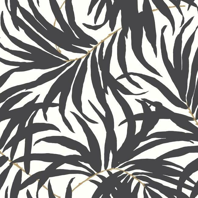 bali-leaves-premium-peel-stick-wallpaper-black-gold-york-wallcoverings-psw1029rl