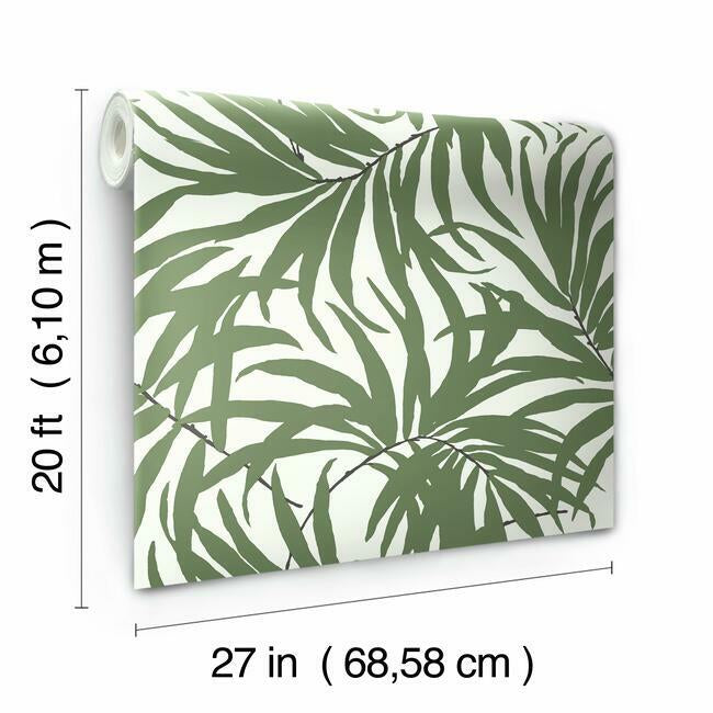 bali-leaves-premium-peel-stick-wallpaper-green-black-york-wallcoverings-psw1031rl