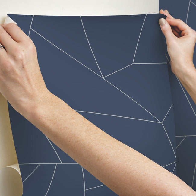 fractured-prism-premium-peel-stick-wallpaper-navy-york-wallcoverings-psw1235rl
