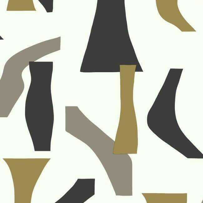 modernist-black-gold-peel-stick-wallpaper-york-wallcoverings-psw1059rl - York Wallcoverings Wallpaper