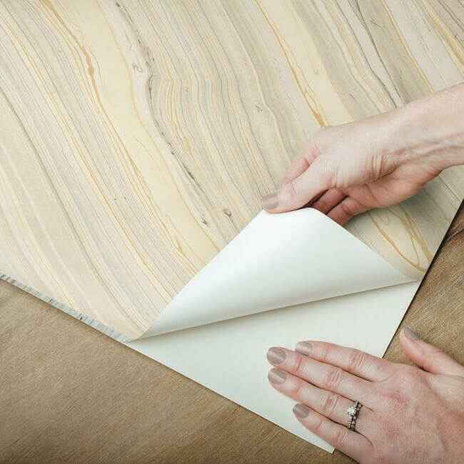 Onyx Grey Peel & Stick Wallpaper - York Wallcoverings - PSW1094RL - York Wallcoverings Wallpaper