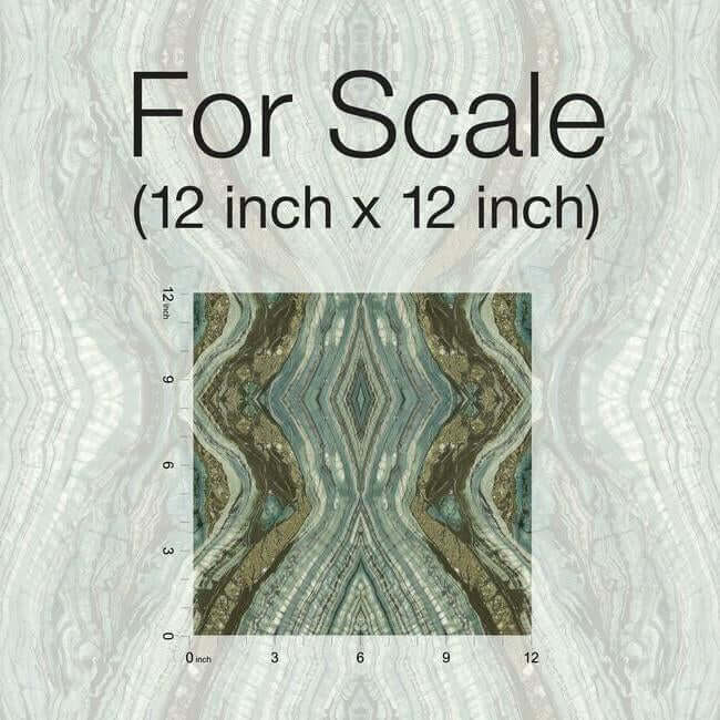 kaleidoscope-premium-peel-stick-wallpaper-teal-york-wallcoverings-psw1112rl - York Wallcoverings Wallpaper