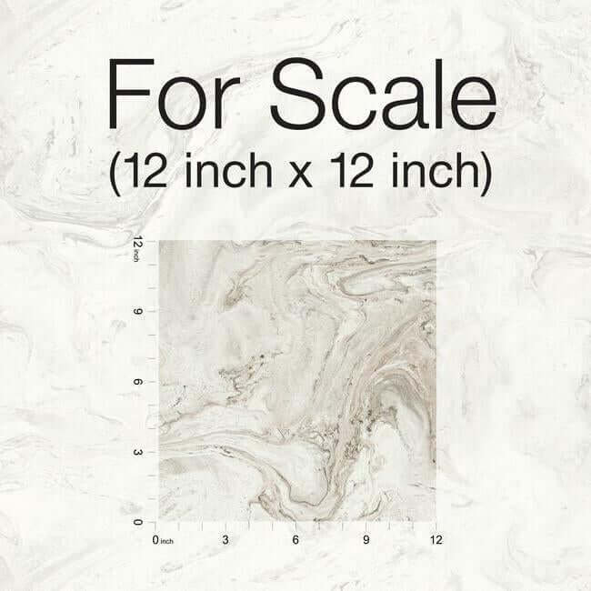 oil-marble-premium-peel-stick-wallpaper-claytaupe-york-wallcoverings-psw1125rl - York Wallcoverings Wallpaper