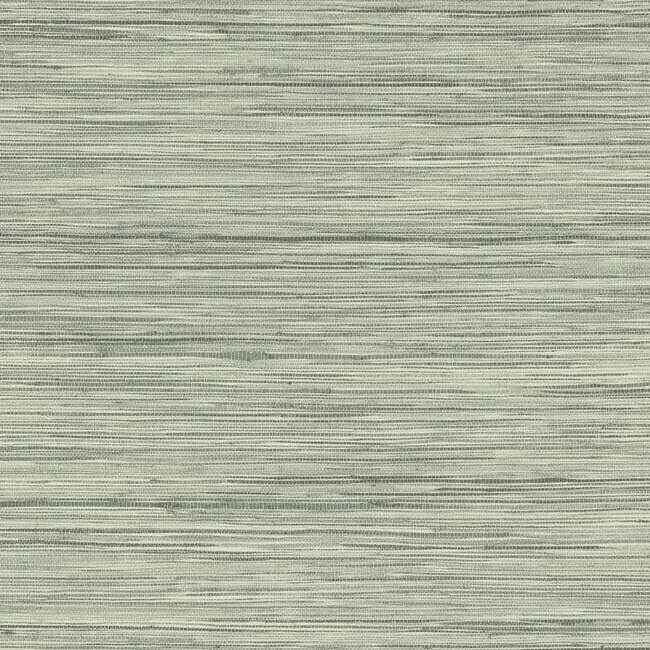 Bahia Grass Grey Peel & Stick Wallpaper - York Wallcoverings - PSW1138RL