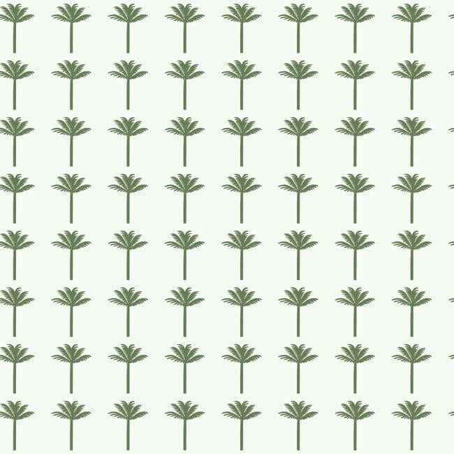 Palm Bay Green Peel & Stick Wallpaper - York Wallcoverings - PSW1150RL